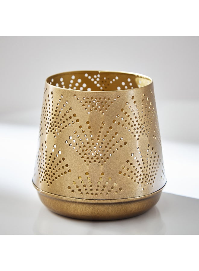 Home Box Splendid Metal Votive Holder 10 x 9 x 10 cm - Image 1