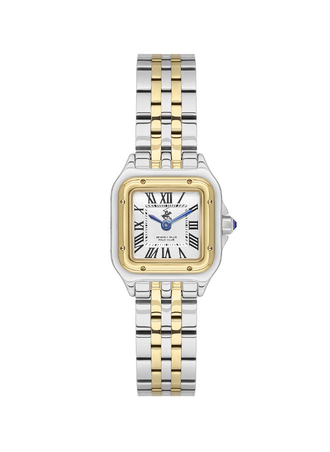 BEVERLY HILLS POLO CLUB - Polo Club Women's Watch, Analog Display and Metal Strap - BP3600C.230, Silver - Image 1