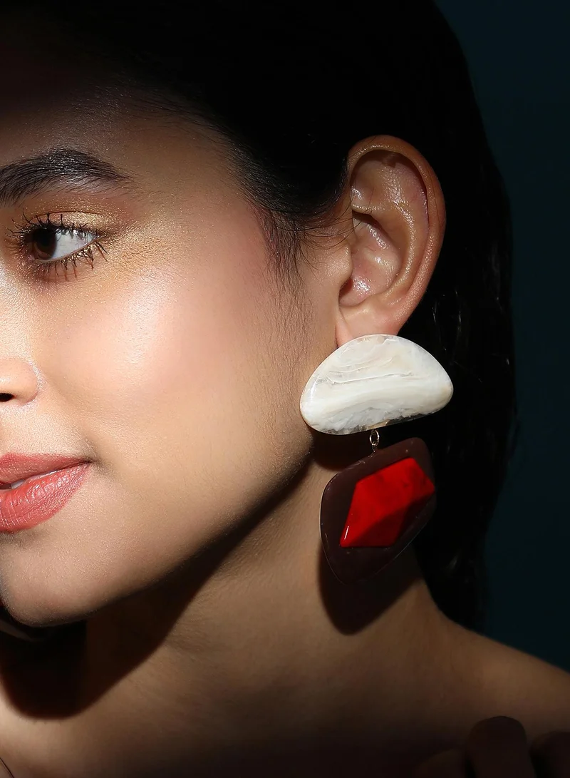 سوهي Women's The Tanah Statement Drop Earrings