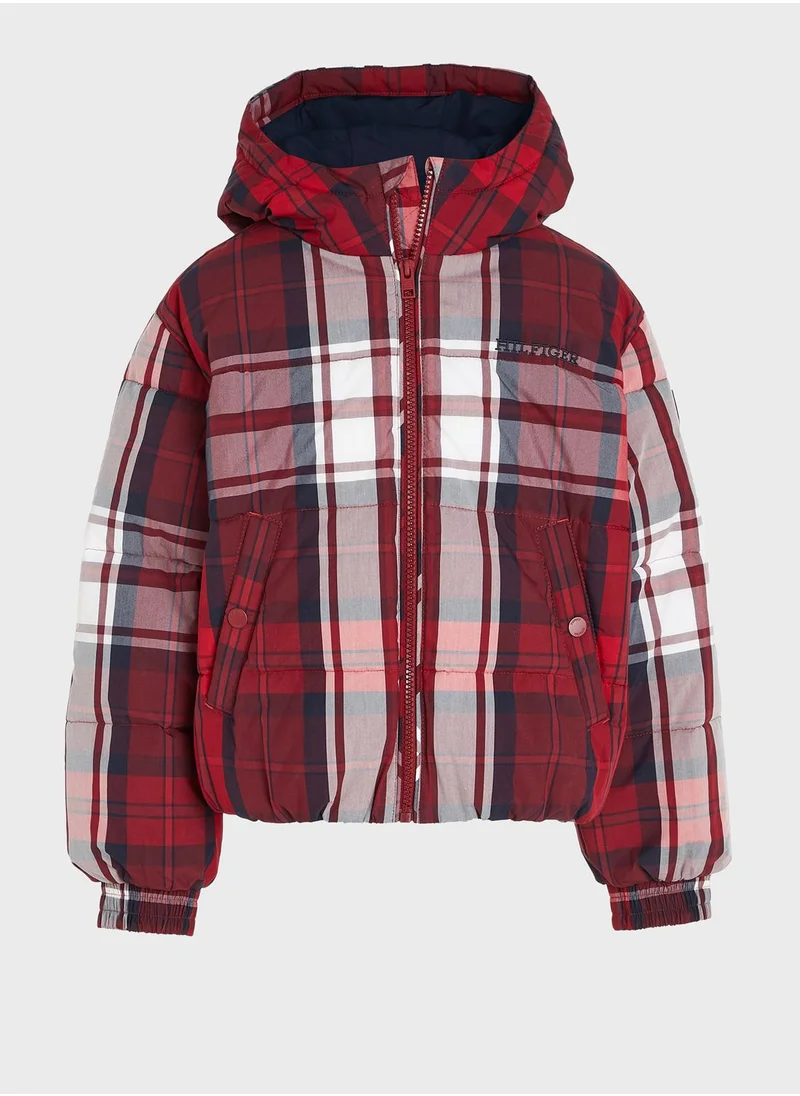 TOMMY HILFIGER Youth Checked Jacket