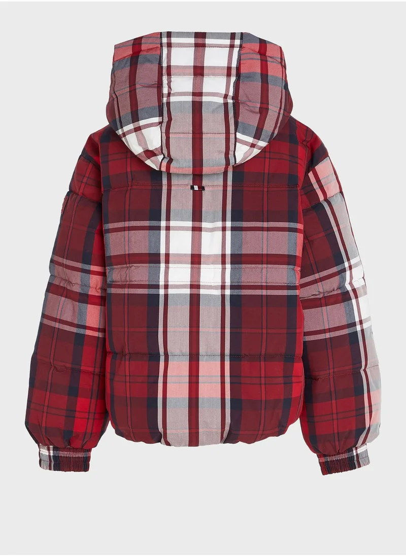 TOMMY HILFIGER Youth Checked Jacket