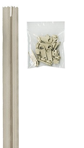 Annie Patterns By Annie Yard Zipper, Natural - Image 3