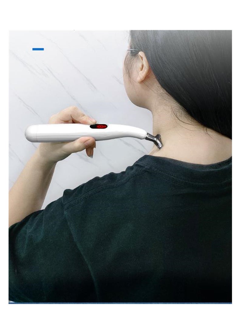 SYOSI Acupuncture Pen, 5-in-1 Electronic Pain Relief Therapy, Energy Pulse Massage Pen, USB Rechargeable Pain Relief Tool  - Image 2