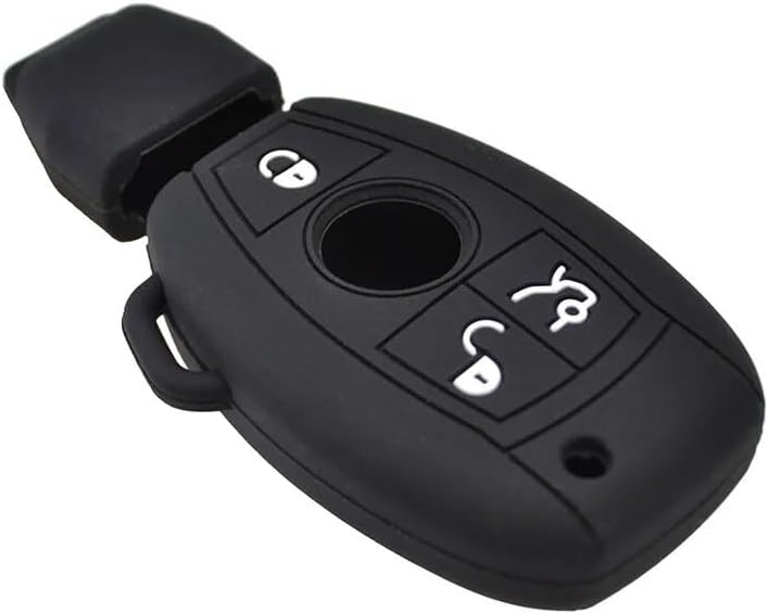 QASULER Silicone Key Case Cover for Mercedes - Image 4