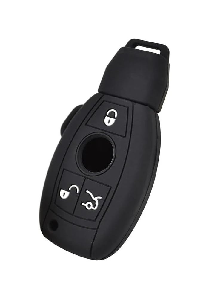 QASULER Silicone Key Case Cover for Mercedes - Image 3