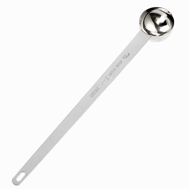 Hariendny 1 Tablespoon Coffee Scoop Stainless Steel Long Handle Measuring Spoon 1 tbsp Measuring spoon 15 ml Coffee Scoop 1 tablespoon Scoop for Ground Coffee - Image 1