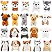 Haconba 20 Pack 472 Inch Mini Plush Dog Toys Cute Soft Small Stuffed Puppy Keychain Bulk for Baby Shower Birthday Valentines Mothers Day Easter 20 Styles - Image 2