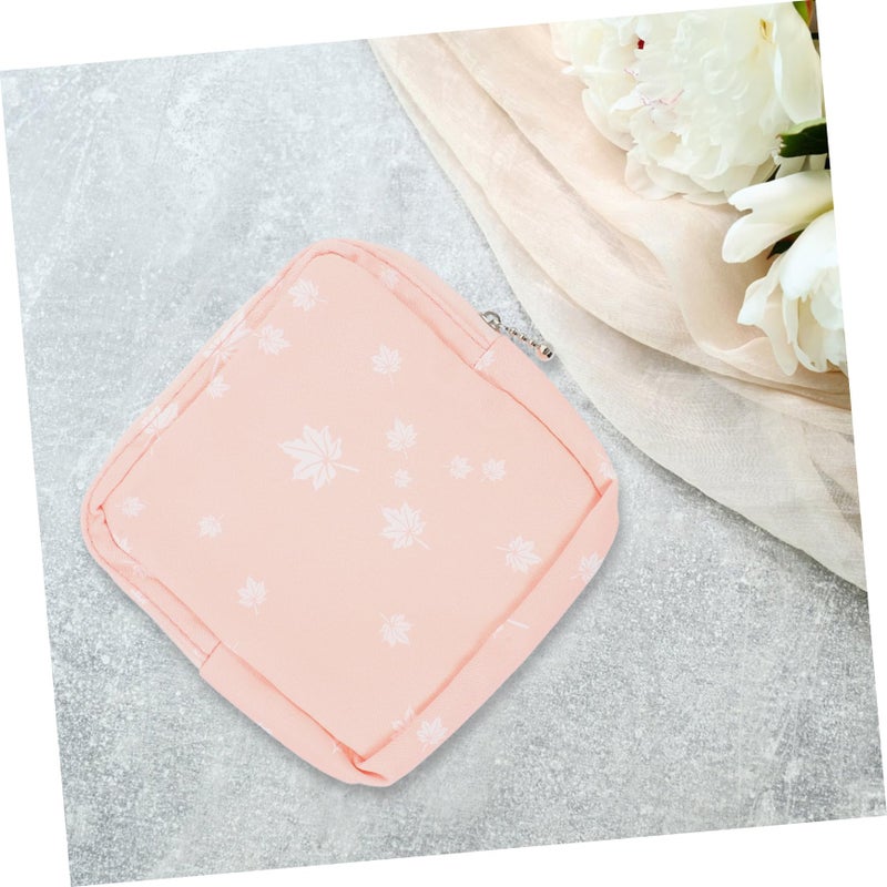Waterproof Travel Pouch For Sanitary Napkins 2 Pack Black - Image 3
