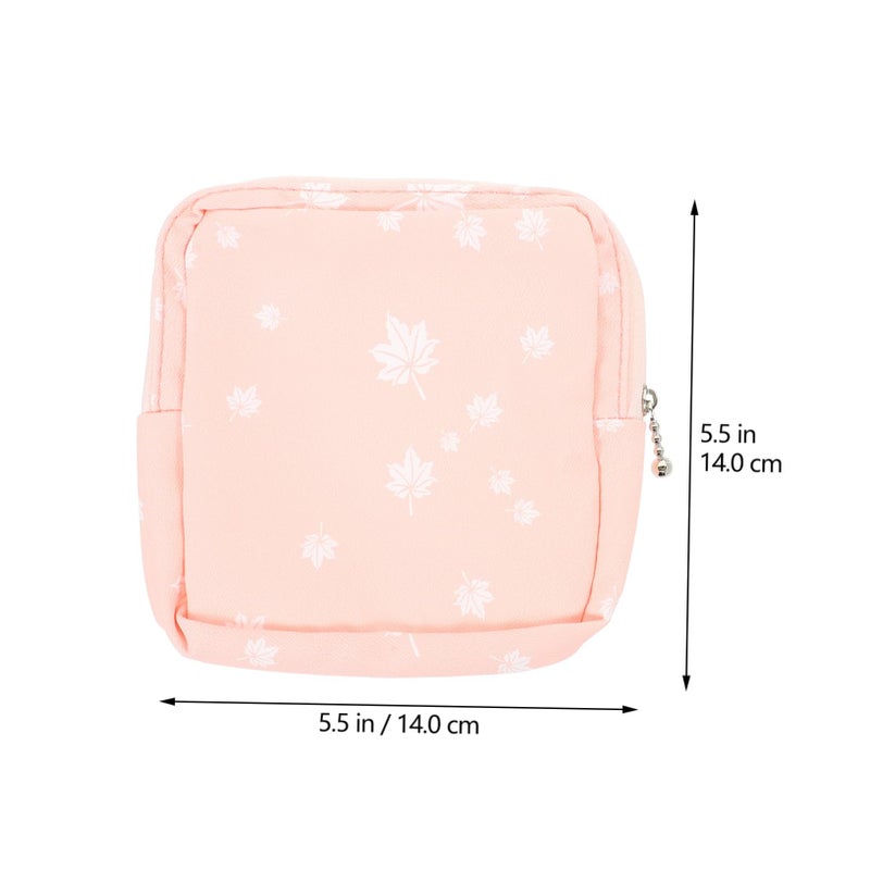 Waterproof Travel Pouch For Sanitary Napkins 2 Pack Black - Image 5
