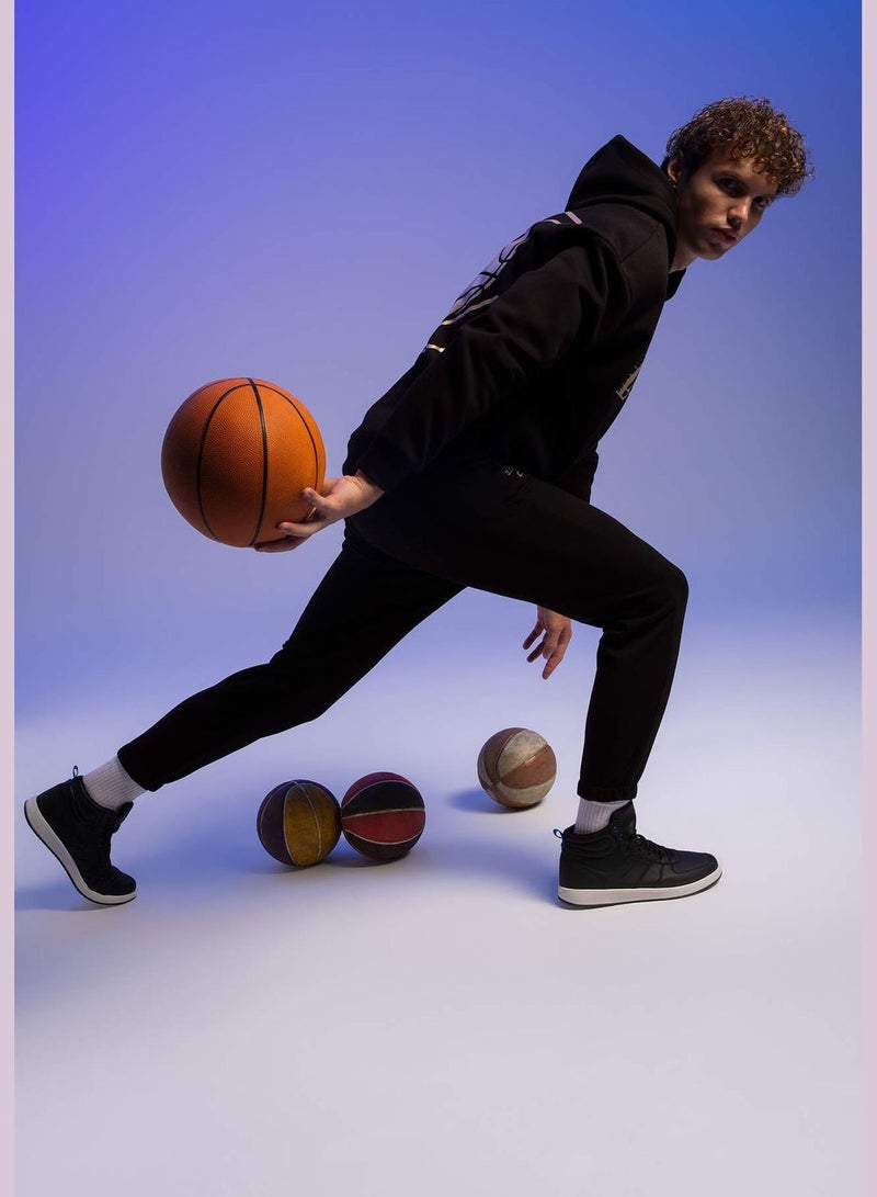 DeFacto Man NBA Los Angeles Lakers Licenced Knitted Jogger  - Image 1