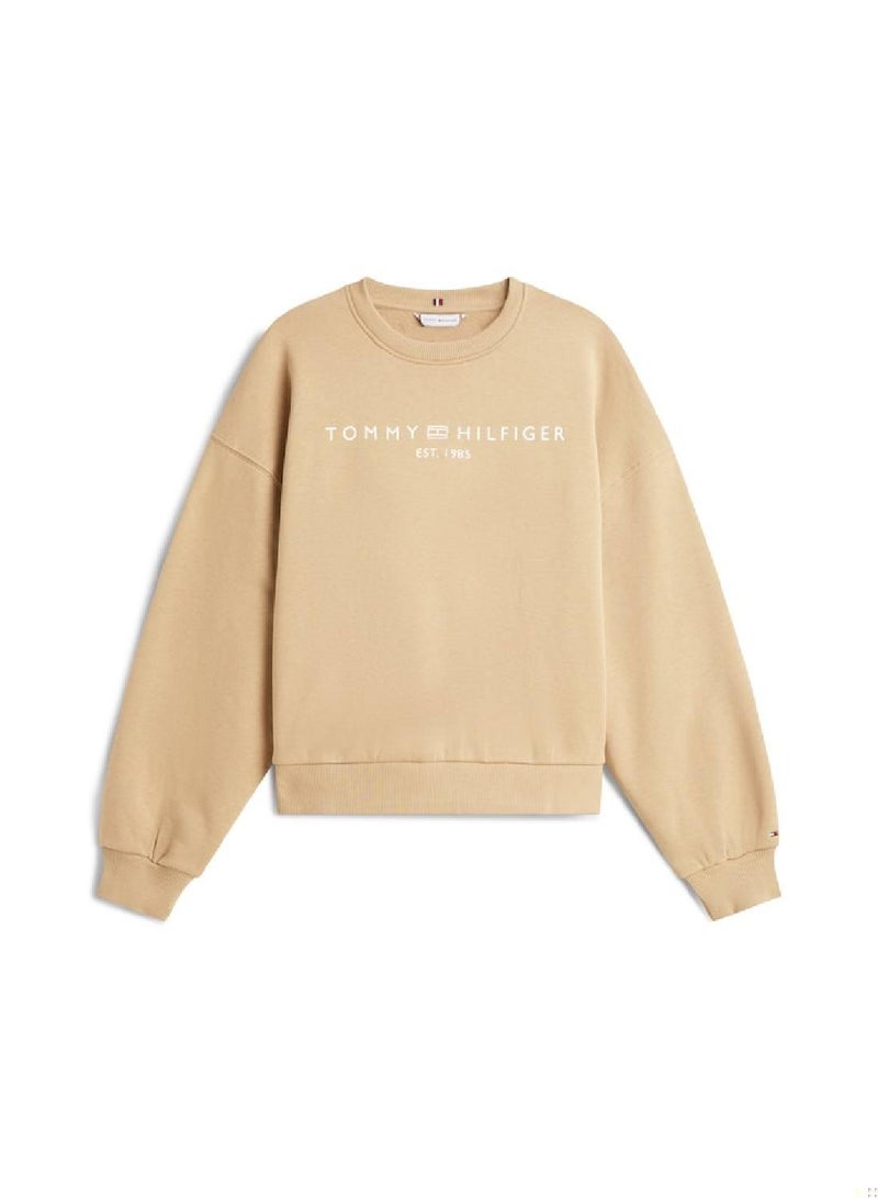 TOMMY HILFIGER Flex Fleece Relaxed Crew Neck Sweatshirt - Image 4