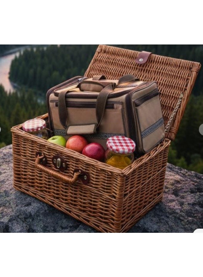 BAB Medium Camping Storage Bag 43×27×26 cm – Durable Khaki Carry Bag for Hiking, Travel & Outdoor Essentials - Image 2