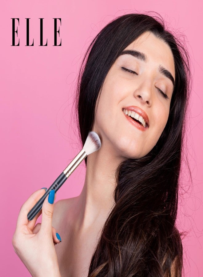 ايل مجموعة ELLE الاحترافية للعناية بالعينين والوجه، شعيرات صناعية ناعمة، مناسبة للسفر، 10 قطع - Image 5
