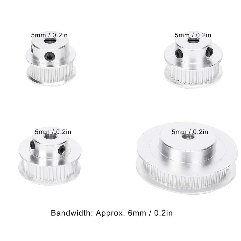 60 Teeth Timing Pulley, Synchronous Wheel for 3D Printer Milling Machines CNC Lathes for Timing Belt with a Width of 6mm - Image 3