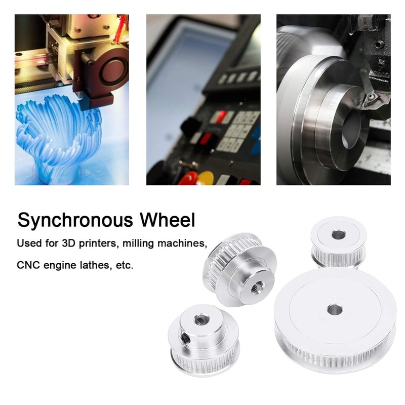 60 Teeth Timing Pulley, Synchronous Wheel for 3D Printer Milling Machines CNC Lathes for Timing Belt with a Width of 6mm - Image 5