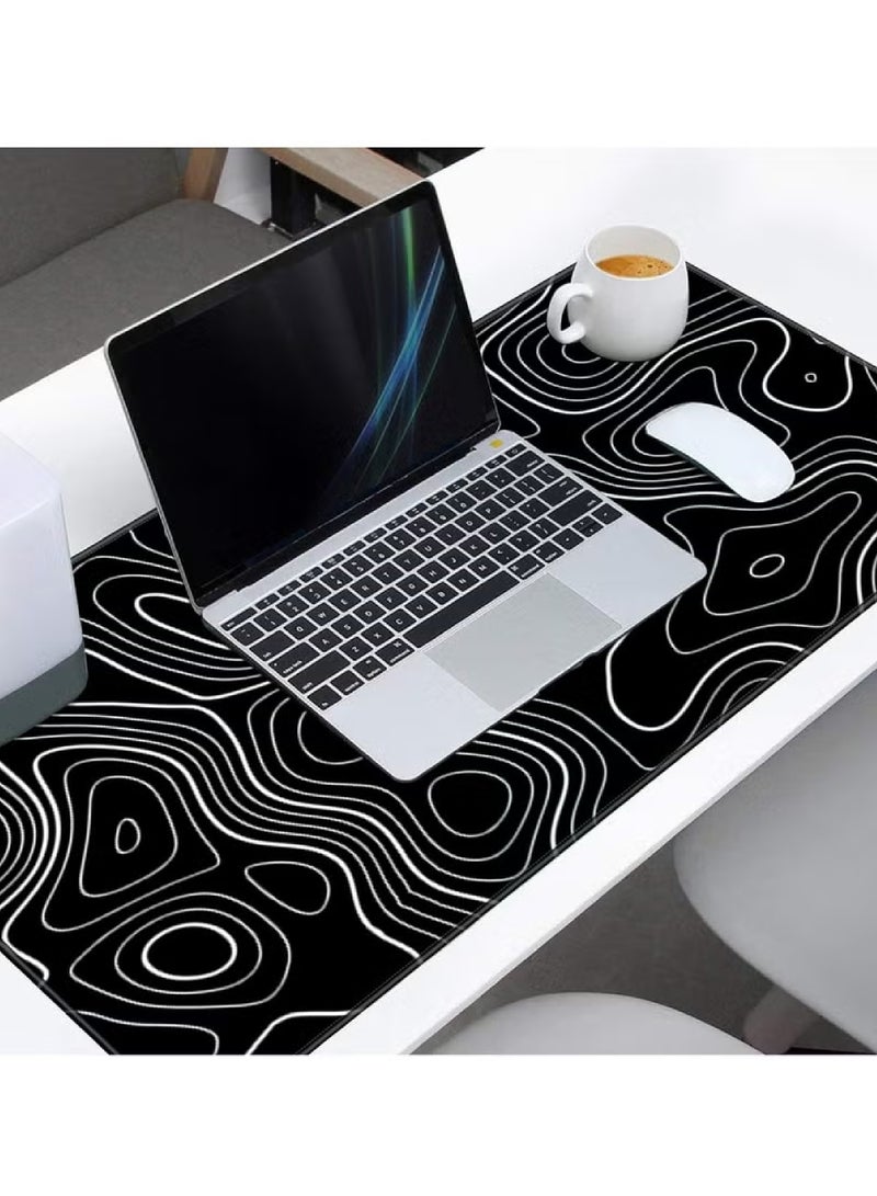 Rock Pow Large Mouse Pad 900x400x3mm Extended Gaming Mouse Pad Non-Slip Rubber Base Mouse pad Office Desk Mat Desk Pad Keyboard Mouse Pads  - Image 3