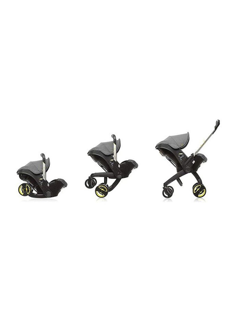 Cool Baby Portable Baby Car Seat Two-Way Carrier Rocking Chair Cradle Stroller, 4-In-1  - Grey - Image 2