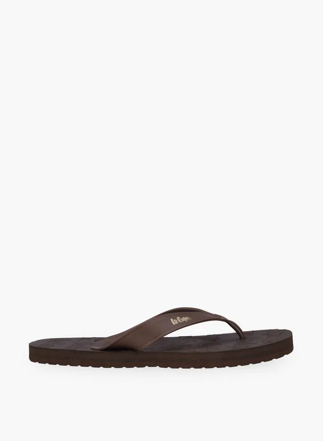 لي كوبر Men Embossed Flip Flops