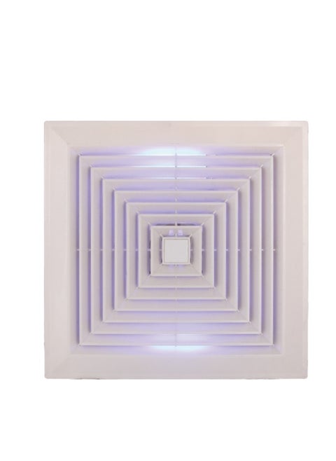 AC grill 60x60 size  White color powder coating washable