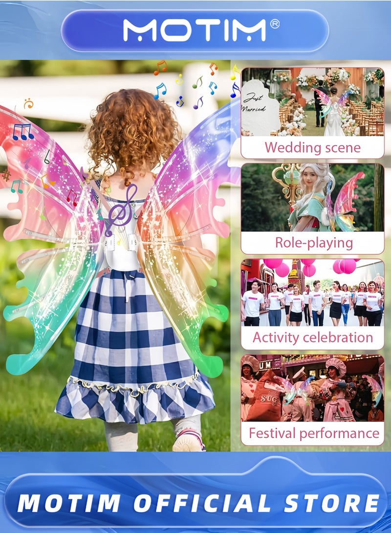 موتيم إكسسوار أجنحة الجنيات المضيئة DIY لأزياء أجنحة الجنيات للنساء إكسسوارات الجنيات للنساء والفتيات الصغيرات - Image 5