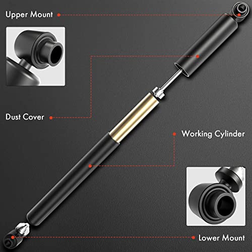 A-Premium Front and Rear Shock Absorbers Struts Compatible with Ford Ranger 1998-2011 & Mazda B3000 1998-2007, B4000 1998-2009 - [4WD or RWD with Torsion Bar Front Suspension] - Image 2