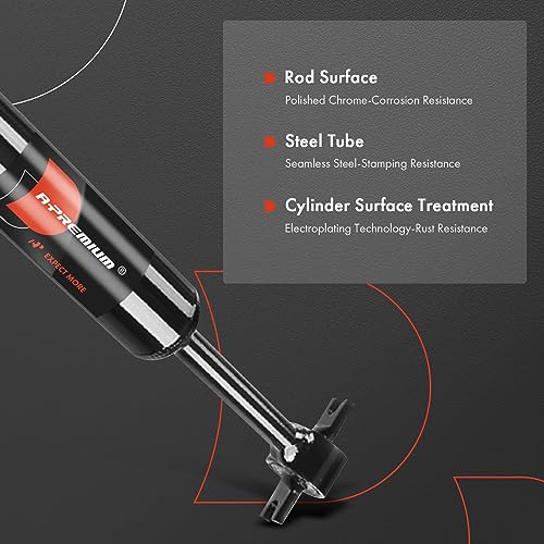 A-Premium Front and Rear Shock Absorbers Struts Compatible with Ford Ranger 1998-2011 & Mazda B3000 1998-2007, B4000 1998-2009 - [4WD or RWD with Torsion Bar Front Suspension] - Image 5