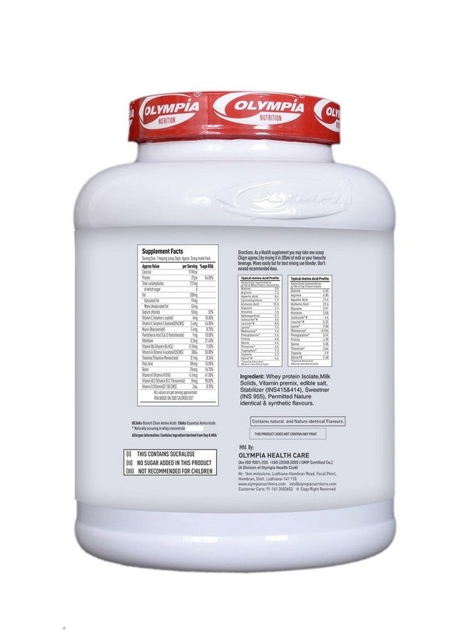 Olympia Pro Protein 2Kg Mango - Image 3