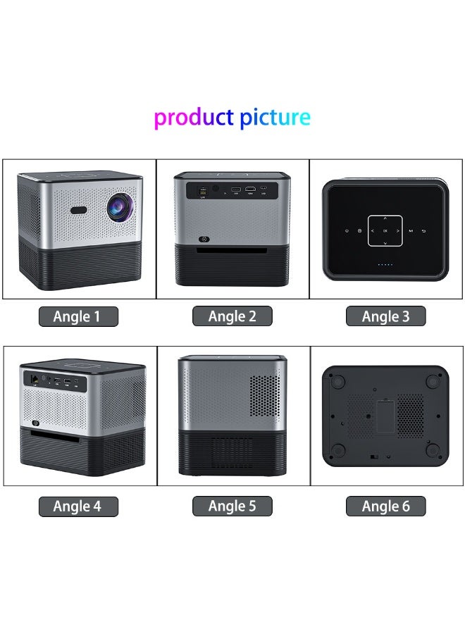 General Classic Projector X3 Max H713 HD Bluetooth 4K Projector Portable Electric Focus + 4-Point Keystone Correction  - Image 2