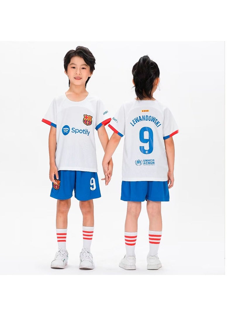 M MIAOYAN M MIAOYAN Lewandowski FC Barcelona children's football jersey  - Image 1