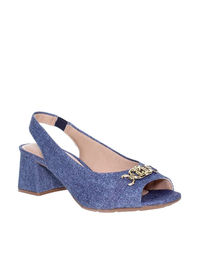 MODARE Mid Heels Sandals for Women – Sling Back Heel Sandals for Girls with Ankle Strap