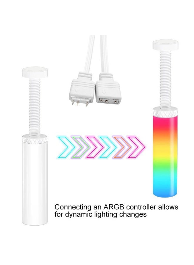 Illuminated GPU graphics card holder stand, 13cm long, LED video card holder stand, graphics card holder bracket, universal graphics card holder - Image 3