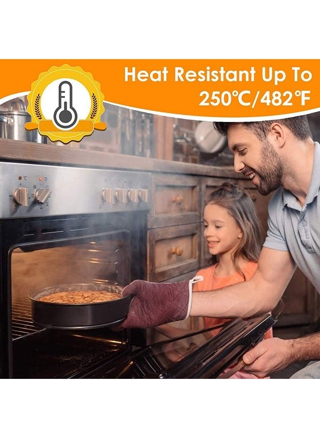 Arabest 3 Cake Pan Sets,Non-stick Bakeware Cheesecake Pan， with Removable Bottom Leakproof Round Cake Pan, for Baker & Baking Enthusiast,Heart-shaped & Round &Square pan,Black - Image 5