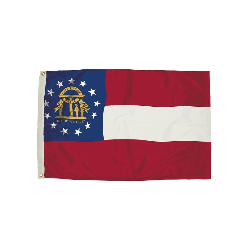 Flag Zone Independence Flag Nylon Georgia Flag, 3 x 5' - Image 5
