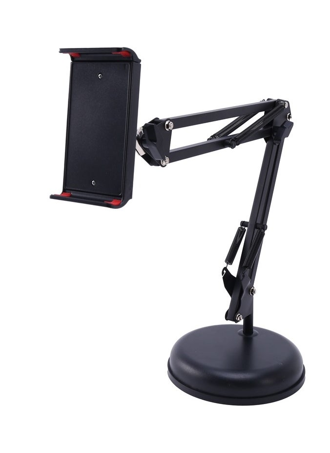 ELTRAZONE Adjustable Mobile Phone Live Stand with 360° Rotatable Holder – Multipurpose Live Broadcast Bracket for Smartphones, Compatible with All Phone Sizes, Stable & Flexible Design for Streaming, Video Calls, TikTok, YouTube, Zoom, and Photography  - Image 1