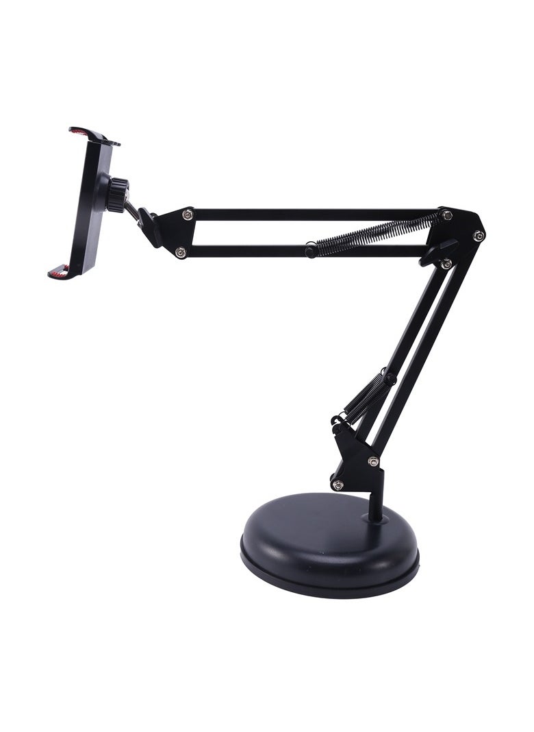 ELTRAZONE Adjustable Mobile Phone Live Stand with 360° Rotatable Holder – Multipurpose Live Broadcast Bracket for Smartphones, Compatible with All Phone Sizes, Stable & Flexible Design for Streaming, Video Calls, TikTok, YouTube, Zoom, and Photography  - Image 3