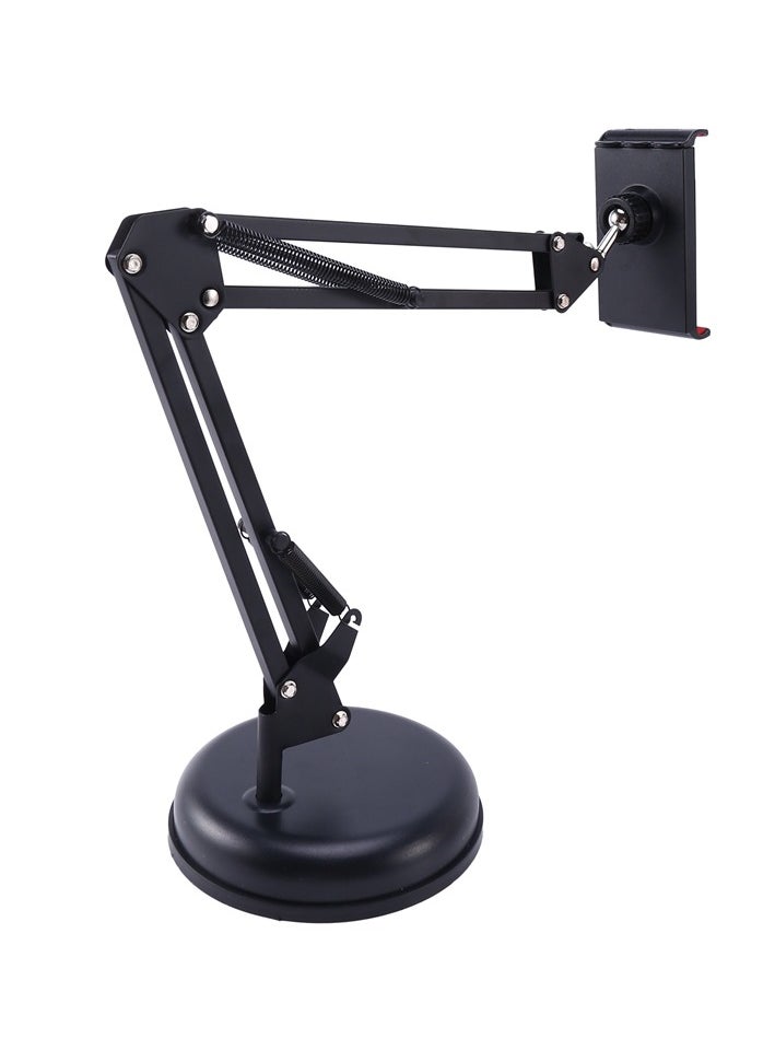 ELTRAZONE Adjustable Mobile Phone Live Stand with 360° Rotatable Holder – Multipurpose Live Broadcast Bracket for Smartphones, Compatible with All Phone Sizes, Stable & Flexible Design for Streaming, Video Calls, TikTok, YouTube, Zoom, and Photography  - Image 4
