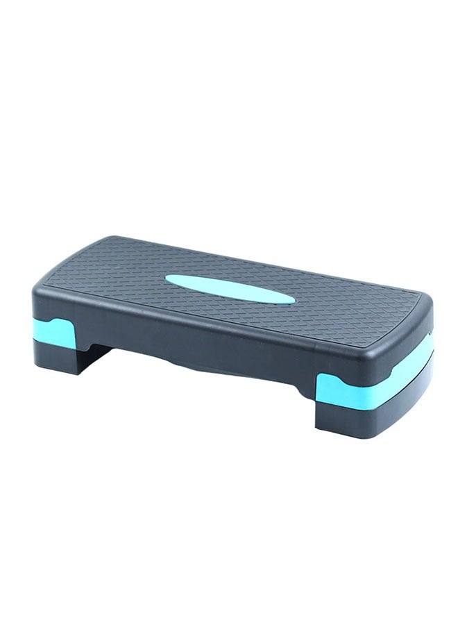 Generic Fitness Pedal Adjustable Aerobic Exercise Pedal Family Yoga Private Teaching Pedal Children's Jumping Exercise Fitness Equipment Blue Black  - Image 1