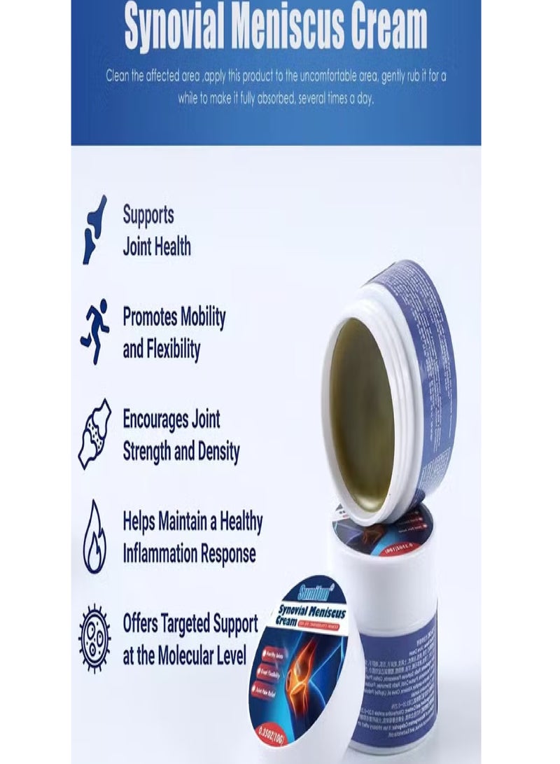 سوميفون مرهم Sumifun لتخفيف آلام مفاصل الركبة، كريم التهاب الغضروف المفصلي لأضرار الساق والركبة، سريع الامتصاص لالتهاب غمد وتر اليد والقدم، جل بارد، كريم علاج سريع للمفاصل والعظام لآلام العضلات والمفاصل - Image 2