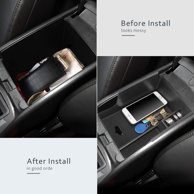 Auovo Center Console Organizer Tray for Chevy Malibu (2016-2025) - Armrest Storage Box - Image 2