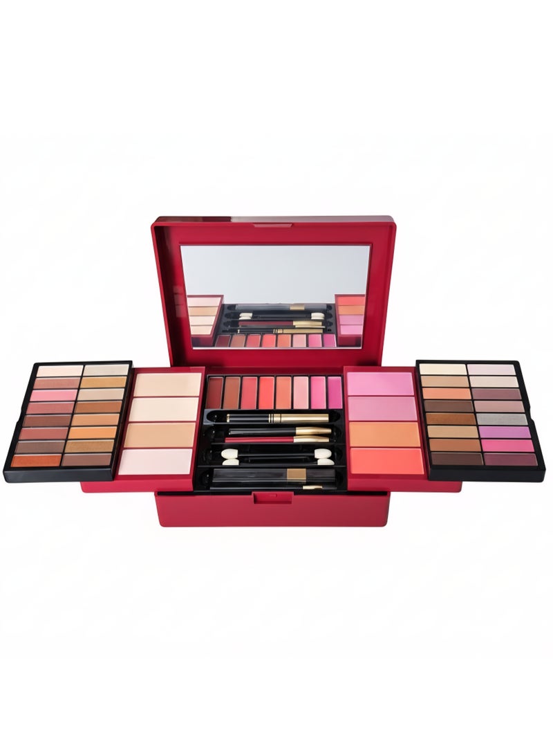 شمس مجموعات مكياج شمس عززي روتين جمالك مع مجموعة المكياج الشاملة هذه، المصممة لتمنحك لمسة مضيئة ومشرقة تناسب جميع المستويات من المبتدئات إلى المحترفات. - Image 2