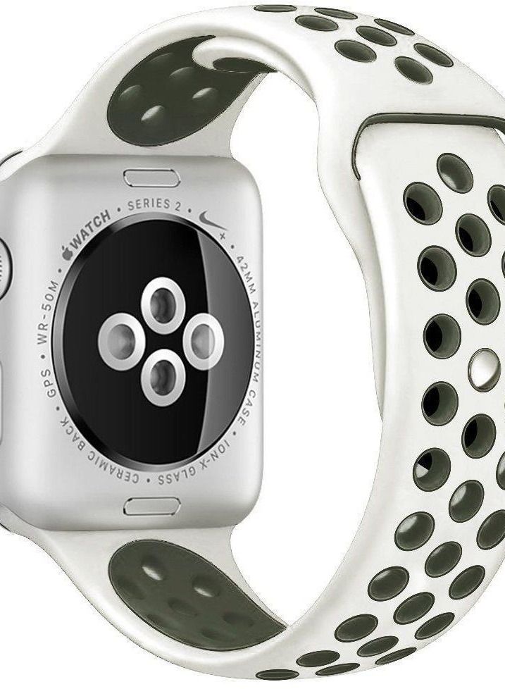 Soft Silicone Replacement Strap For Apple Watch Series 5/6/7 42/44/45mm - Image 1