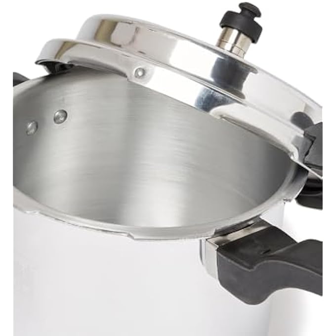 Easy Cook Easycook Aluminium Pressure Cooker  Light Weight Durable  Silver 5 Ltr - Image 3