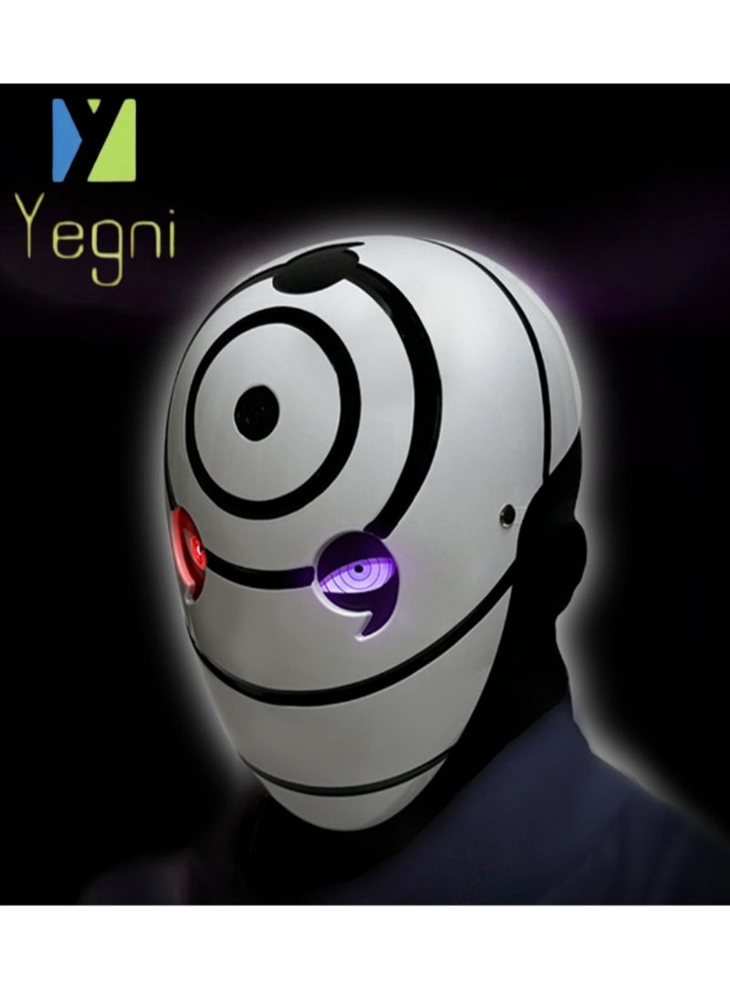 نعم سيدي. قناع عيون مضيئة لزي أنمي ناروتو، قناع حفلات الأداء - Image 1