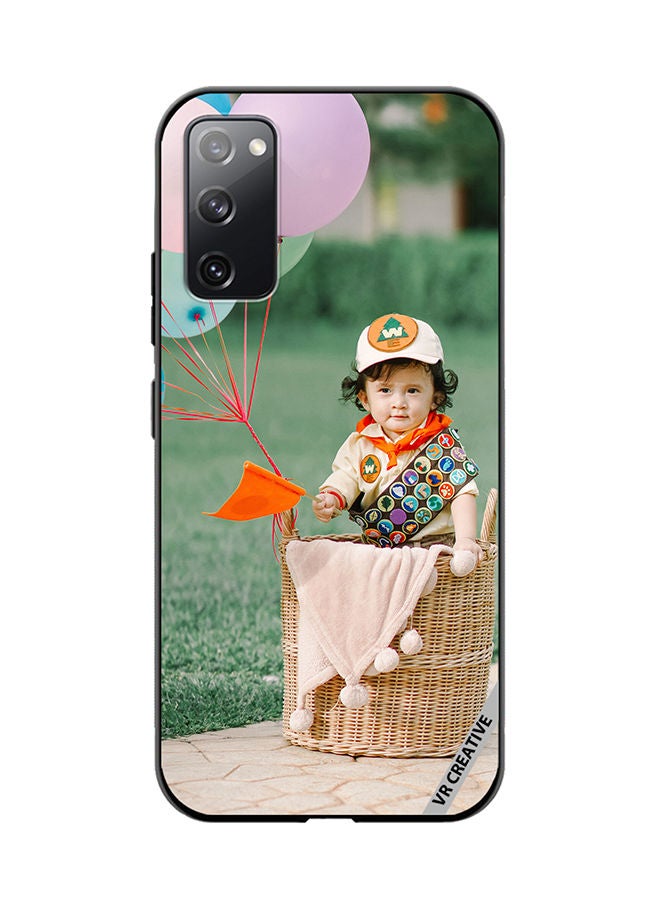 VR CREATIVE Protective Case Cover For Samsung Galaxy S20 FE 5G Boy In Basket Design Multicolour - Image 1