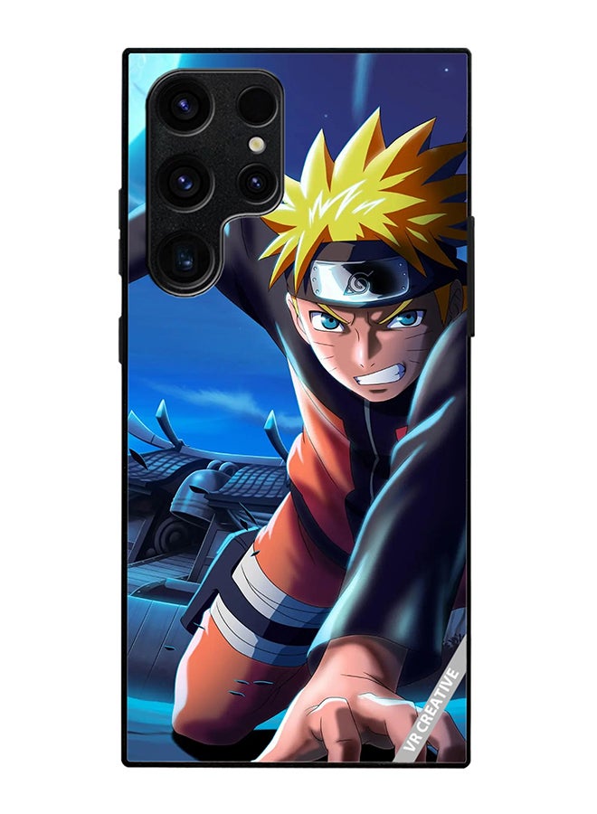 Protective Case Cover For Samsung Galaxy S25 Ultra Naruto Uzumaki Design Multicolour