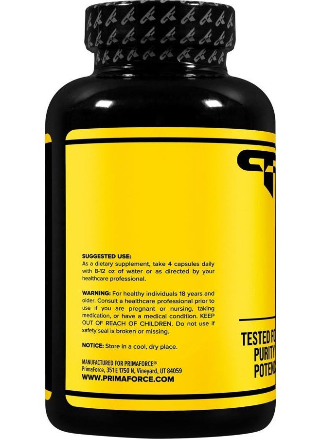 Primaforce Creatine Monohydrate Capsules - 240 Capsules, 3,000mg per Serving, Gluten Free and Non-GMO - Image 4