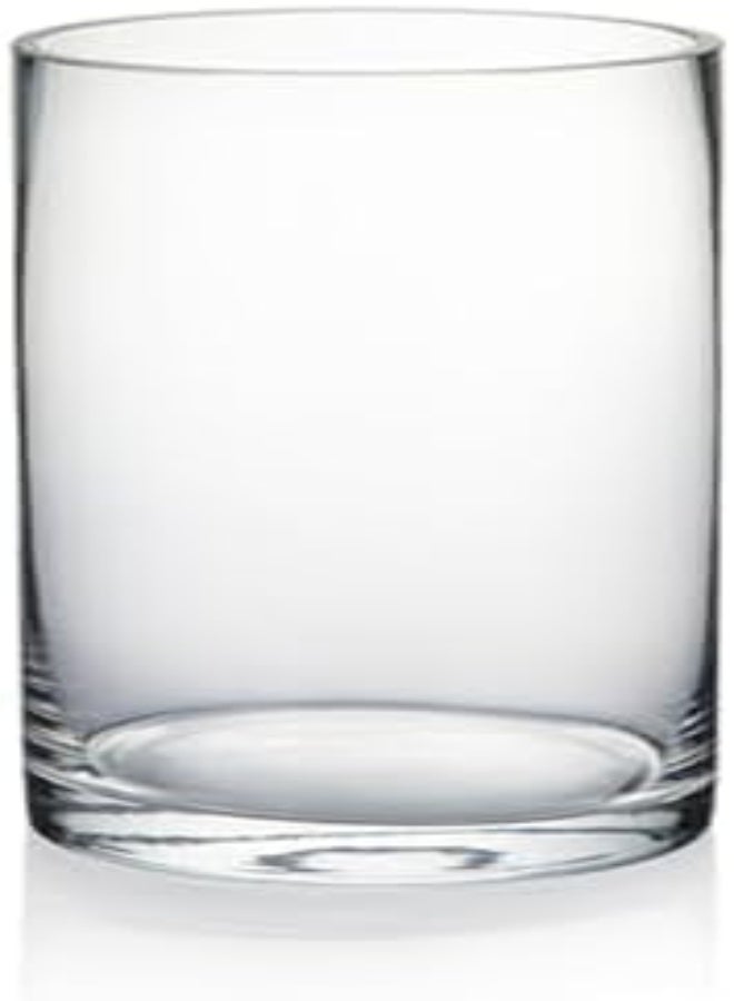 AKDC Wgvi Clear Cylinder Glass Vase, 3"X5"H Skinny&Narrow For Wedding Party Flowers Centerpieces Home Decorations - Image 1