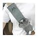 Wevdn 2 PCS Cute Car Seat Belt Pads Soft Comfortable Cartoon Seat Belt Strap Cover Cushion Pad Universal Shoulder Strap Pad for Seatbelt and Bag Backpack Strap Car Accessories Gray Cat - Image 2