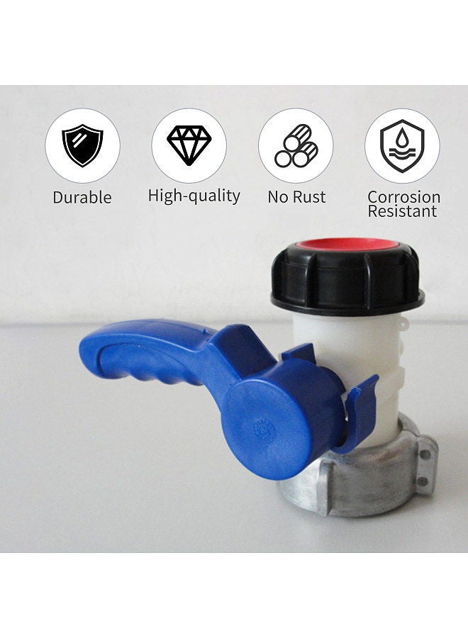 Generic 75mm Outlet Tap for IBC Tank Drain Adapter Tap Adapter Valve Stopcock Rainwater Tank Drain Tap for IBC Tank Fitting for Oil Fuel Water  - Image 4