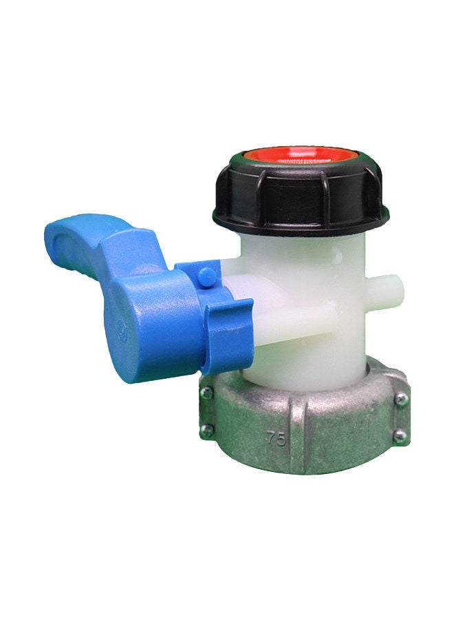 Generic 75mm Outlet Tap for IBC Tank Drain Adapter Tap Adapter Valve Stopcock Rainwater Tank Drain Tap for IBC Tank Fitting for Oil Fuel Water  - Image 1